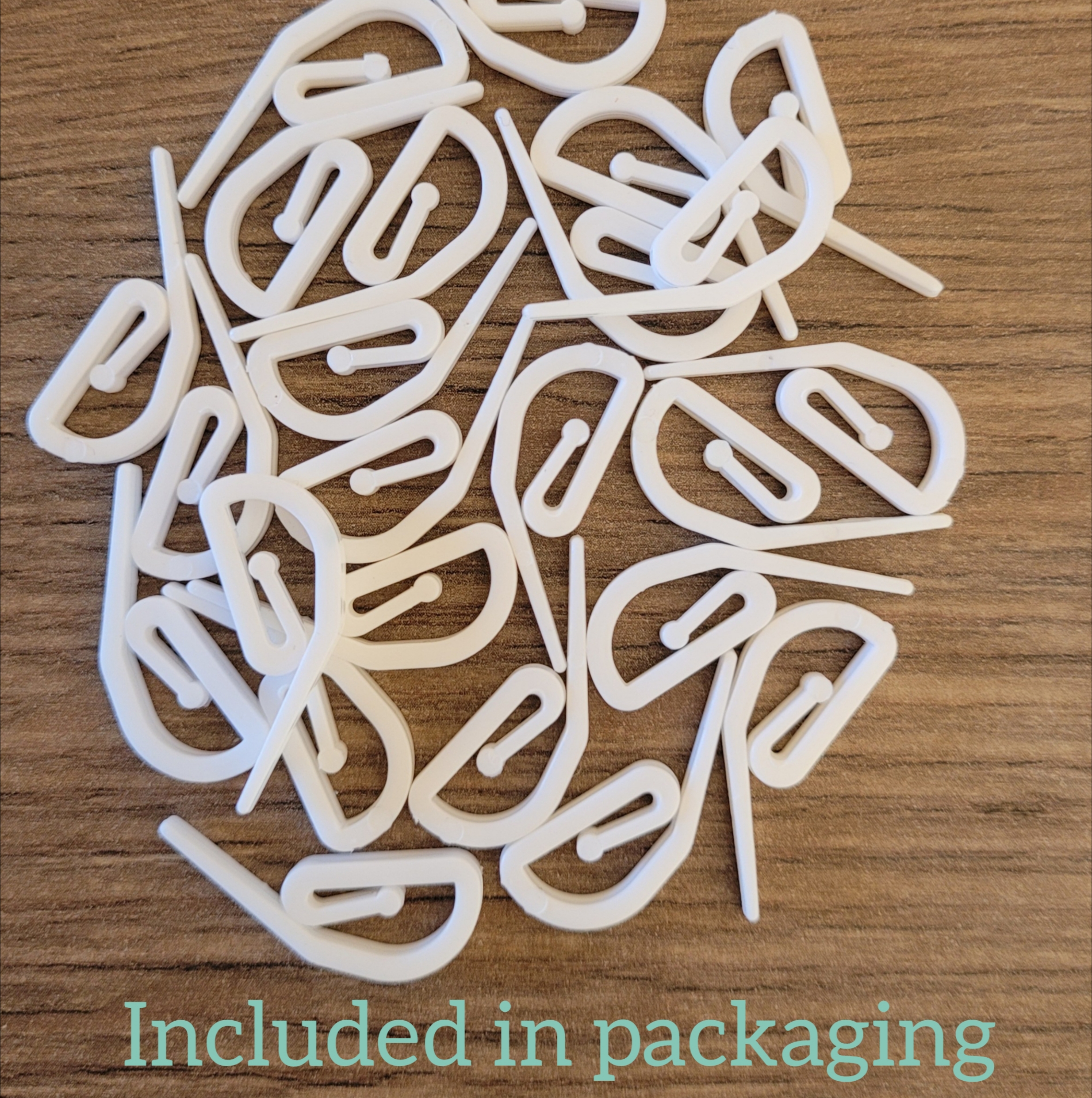 included for gathering pencil pleat