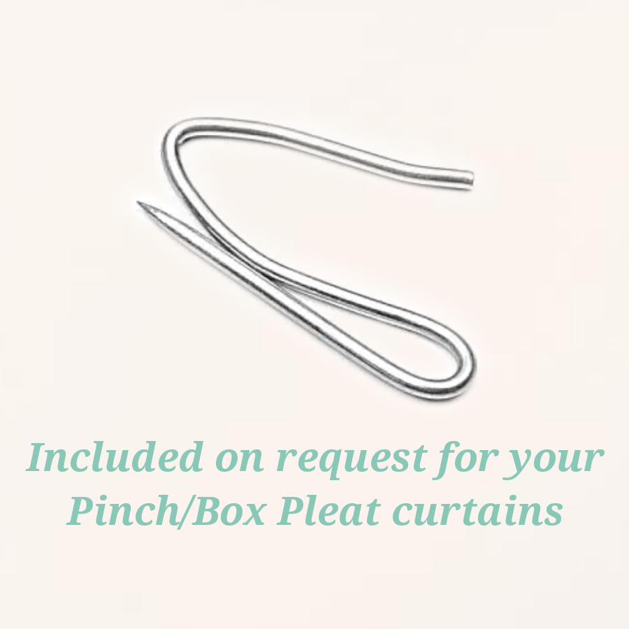 s-hook for pinch pleat box pleat