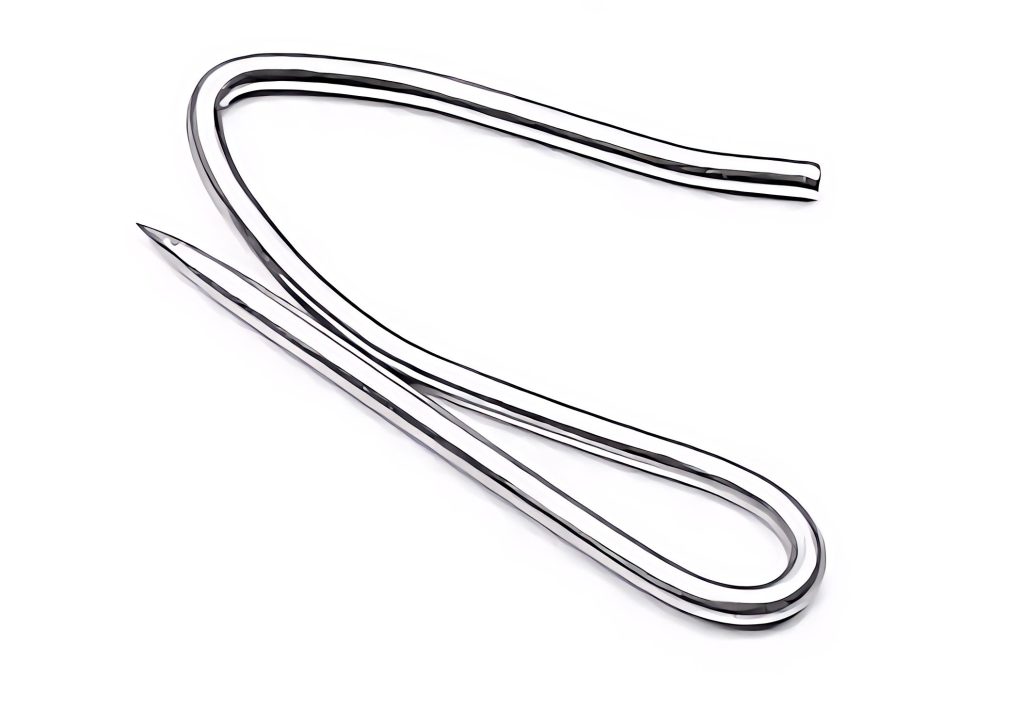 silver colour s shaped curtain hook for box/pinch pleat curtains